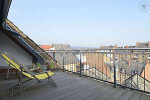 Sehr schöne möblierte 4-Zimmer Dachwohnung mit Internet und Dachterrasse in Wiesbaden – Die vollständige Adresse der Immobilie erhältst du vom Anbieter., 65197 Rheingauviertel / Hollerborn, Wiesbaden – Vorschaubild 7