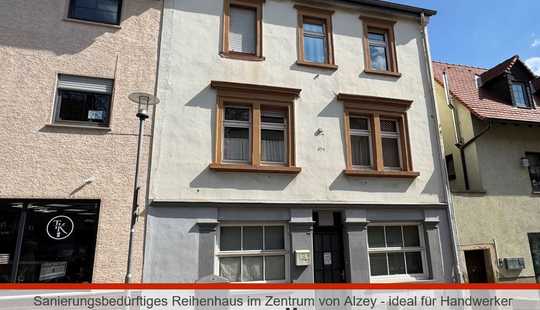 Bild von Sanierungsbedürftiges Reihenhaus im Zentrum von Alzey - ideal für Handwerker