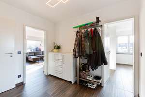 Gepflegte 3 Zimmerwohnung mit Dachterrasse, Einbauküche und Tiefgaragenstellplatz – Schweriner Straße 5, 46145 Alsfeld, Oberhausen – Vorschaubild 10