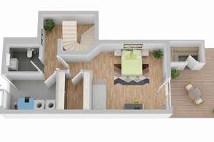 Repräsentatives Architektenhaus mit Dachterrasse, Wintergarten, Sauna und traumhaftem Weitblick – Die vollständige Adresse der Immobilie erhältst du vom Anbieter., 40627 Unterbach, Düsseldorf – Vorschaubild 23