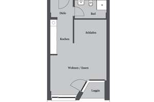 City-Appartement in zentraler Lage Nr. 22 – Hildesheimer Str. 53, 30169 Südstadt, Hannover – Vorschaubild 2