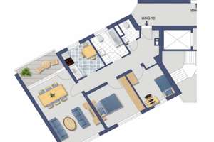Wohnen mit Charakter: helle gut geschnittene 3-Zimmer-Wohnung in Köln-Lövenich – Die vollständige Adresse der Immobilie erhältst du vom Anbieter., 50859 Lövenich, Köln – Vorschaubild 10