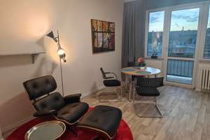 Möbliertes Design-Apartment in Bochum-City – ruhig, Balkon, WLAN – Die vollständige Adresse der Immobilie erhältst du vom Anbieter., 44787 Gleisdreieck, Bochum – Vorschaubild 3