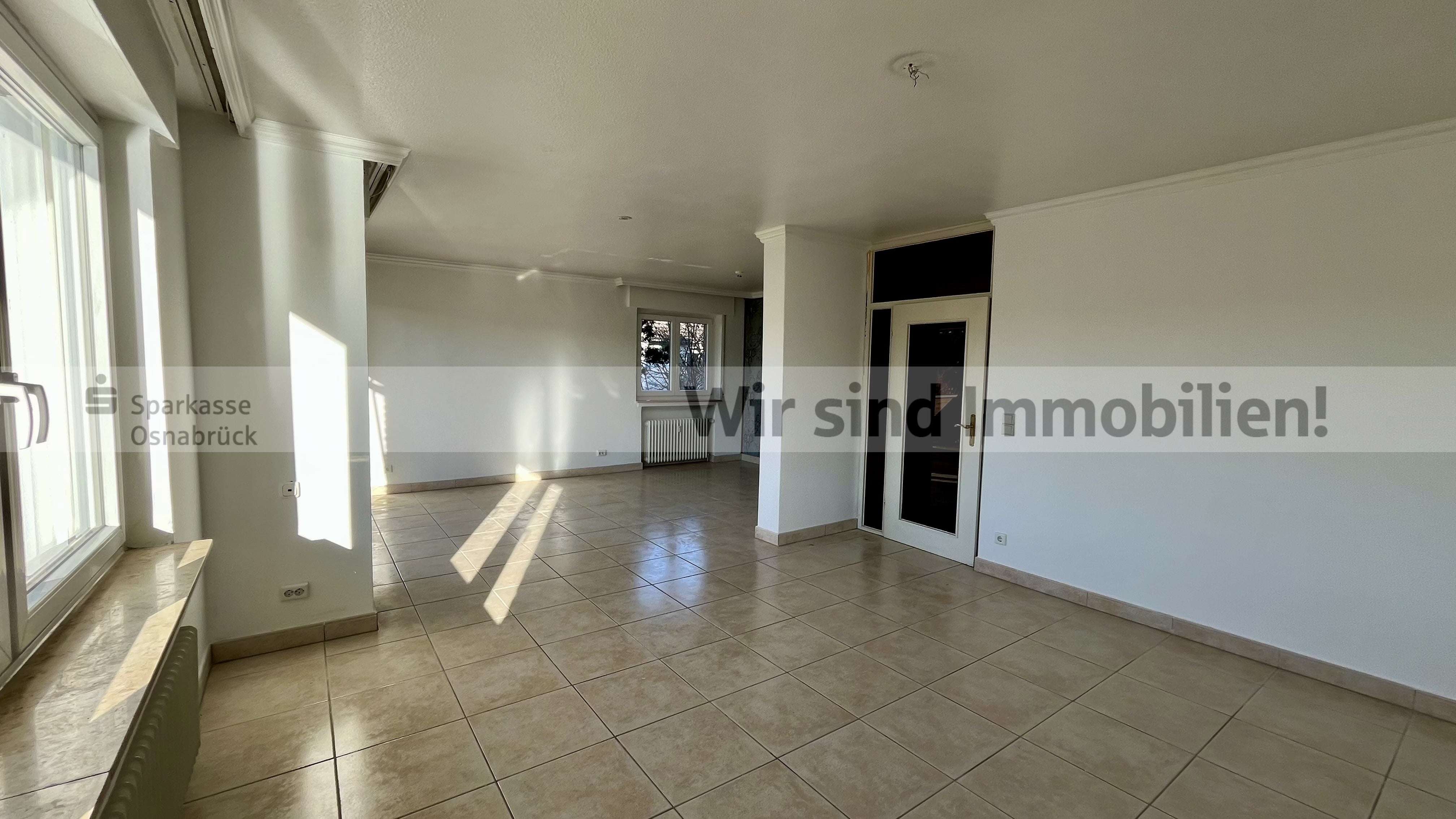 Immobilie in Wallenhorst - Balkon, Keller, Garage und Sitzecke im Garten - Bild 4