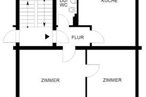 Schicke 2 Zimmer Wohnung im Zentrum von Wolfsburg // 1.OG. re. – Lessingstr. 46, 38440 Wolfsburg – Vorschaubild 9
