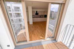 Neubau-Erstbezug 2-Zimmer im Prenzlauer Berg mit Balkon & Weitblick - Nordisch-modern möbliert – Malmöer Straße 28, 10439 Prenzlauer Berg, Berlin – Vorschaubild 4