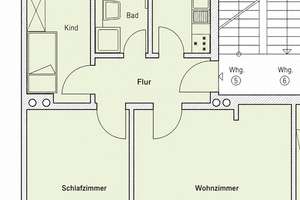 *Seltene Gelegenheit in der Südvorstadt* provisionsfreie 3-Raumwohnung * 2 Balkone * Parkett * ruhig – Schenkendorfstraße 33, 4275 Südvorstadt, Leipzig – Vorschaubild 6