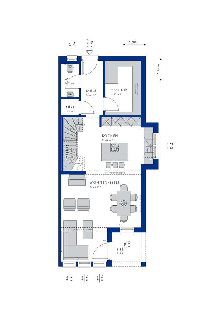 Grundriss EG