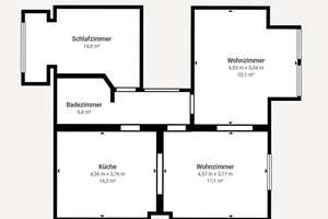 Moderne trifft Stil - Stadt-Wohnung auf dem Rodenhof – Die vollständige Adresse der Immobilie erhältst du vom Anbieter., 66113 Malstatt, Saarbrücken – Vorschaubild 9