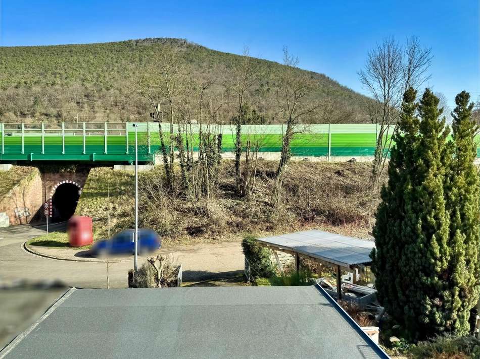 Blick aus den Wohnzimmer