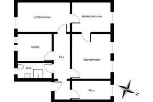 Charmante 4-Zimmer Dachgeschosswohnung am beliebten Frankenplatz in Düsseldorf Derendorf – Die vollständige Adresse der Immobilie erhältst du vom Anbieter., 40476 Derendorf, Düsseldorf – Vorschaubild 16