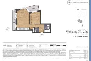 Stadtblick: 2-Zimmer-Neubau, Balkon, Loggia – Die vollständige Adresse der Immobilie erhältst du vom Anbieter., 81825 Josephsburg, München – Vorschaubild 36