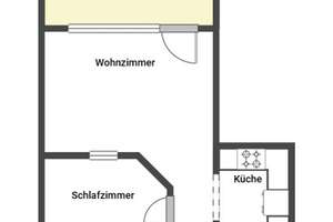 Vermietet & kompakt: 1-Zimmer-Kapitalanlage mit Terrasse in Erlenstegen – 90491 Sankt Jobst, Nürnberg – Vorschaubild 9