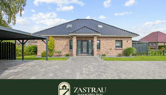 Bild von Stilvoller Bungalow mit ausgebautem Dachgeschoss, hochwertiger Ausstattung und viel Wohnkomfort