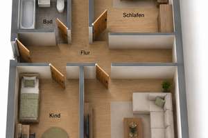 Nähe Hasselbachplatz! 3-Zimmer-Wohnung mit Balkon – Keplerstraße 11, 39104 Altstadt, Magdeburg – Vorschaubild 14