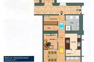Wohnen mit Charakter: Schicke 2,5-Zimmer Loft-Wohnung in Dresden-Niedersedlitz – Sportplatzstraße 1a, 1259 Niedersedlitz, Dresden – Vorschaubild 6