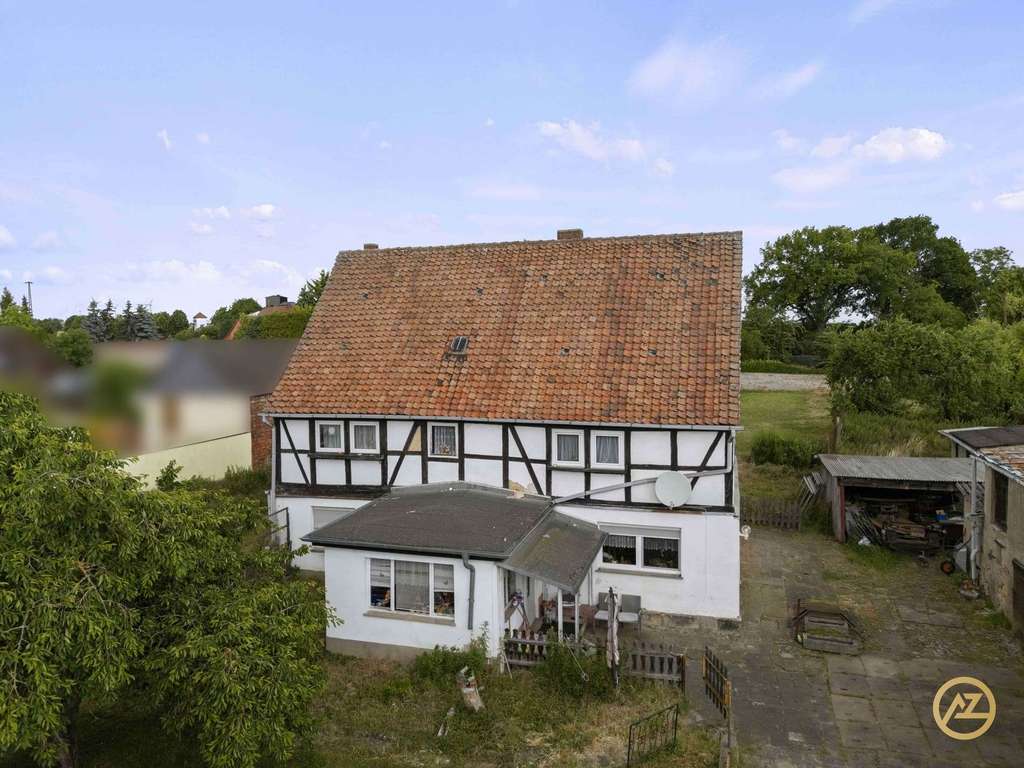 Immobilie in Eilsleben - „Weitläufiges Grundstück mit Fachwerkhaus in Drakenstedt – sanieren, gestalten oder neu bebauen“ - Bild 3