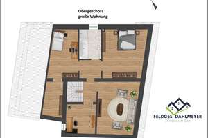 Stadtflucht-Highlight: Saniertes Familienhaus mit Traumgarten & Teich – Düsseldorf nah! – Felderend 18, 41334 Nettetal – Vorschaubild 12