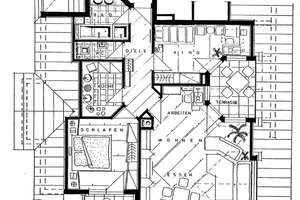 Helle 3-Zimmer-Dachgeschosswohnung mit Südloggia und Balkon in Stuttgart Möhringen – 78,4 m² Wfl. – Die vollständige Adresse der Immobilie erhältst du vom Anbieter., 70567 Möhringen-Ost, Stuttgart – Vorschaubild 4