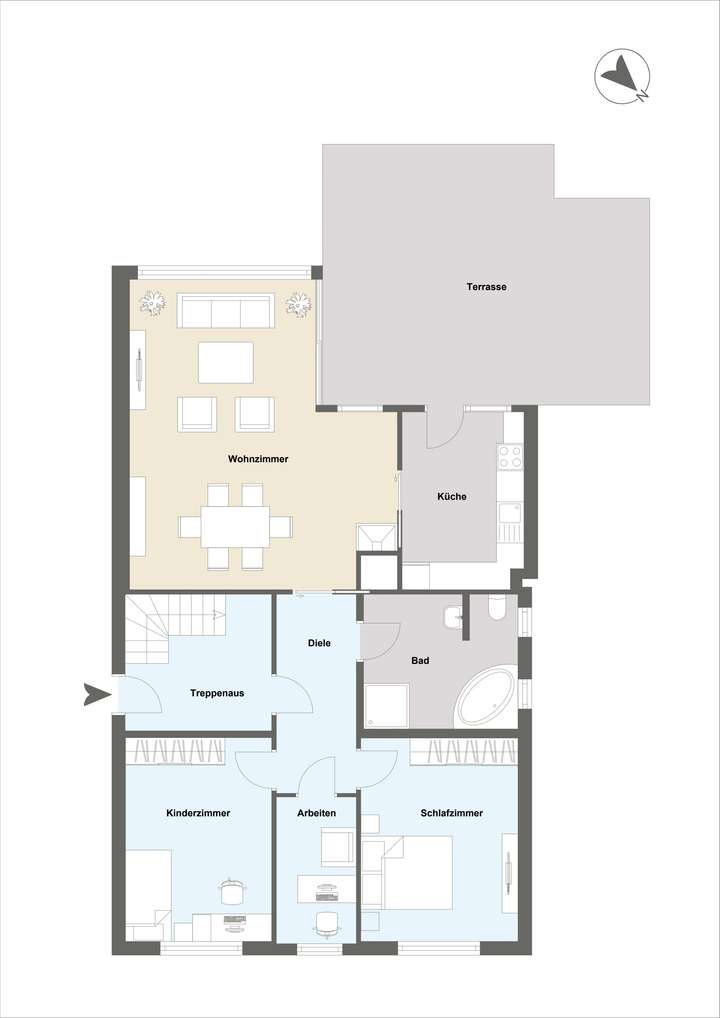 Grundriss Erdgeschoss