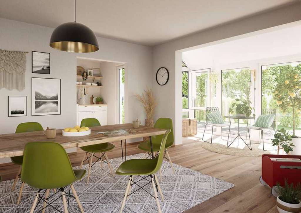 Immobilie in Steinbach am Donnersberg - Haus mit Wintergarten + Carport, Preis inkl. Grundstück massiv gebaut - Bild 3