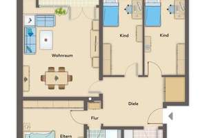 Spannende Chance für Handwerker – 4-Zimmer-Wohnung mit attraktiver Ausbaureserve – Die vollständige Adresse der Immobilie erhältst du vom Anbieter., 22147 Rahlstedt, Hamburg – Vorschaubild 23