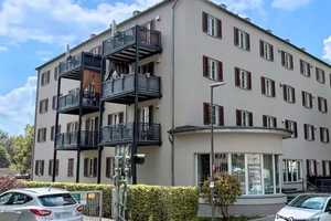 Stilvolle 2-Raum-Wohnung mit gehobener Innenausstattung mit Einbauküche am Proviantbach – Otto-Lindenmeyer-Straße 40, 86153 Augsburg – Vorschaubild 1