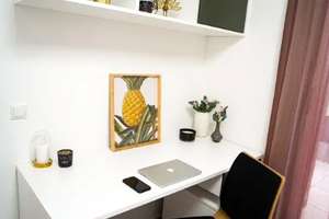 Subletting 5 Monaten - Komfort Urban iLive Vollmöblierte  Wohnung 23 m2  ab 01.09.2026  (717 EUR – Schmollerstraße 55, 74074 Heilbronn, Heilbronn – Vorschaubild 7