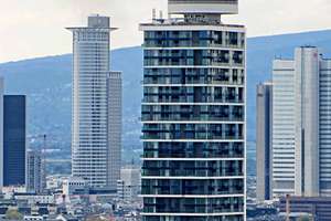 Exklusive Zweizimmerwohnung im Henninger Turm