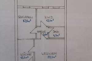 zentrumsnahe 3-Zimmer-Wohnung mit Loggia – 4315 Neustadt-Neuschönefeld, Leipzig – Vorschaubild 2