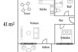 Erstbezug nahe Kö: 1,5-Zi.-Apartments mit neuer EBK, Balkon, Aufzug – Luisenstraße 45, 40215 Friedrichstadt, Düsseldorf – Vorschaubild 6
