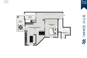 ++ Dachgeschosswohnung mit Aufzug und Westbalkon im beliebten Waldstraßenviertel ++ – Die vollständige Adresse der Immobilie erhältst du vom Anbieter., 4105 Zentrum-Nordwest, Leipzig – Vorschaubild 12