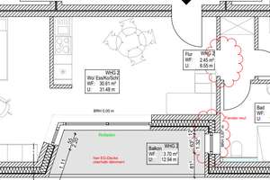 ERSTBEZUG - 1-Zimmer Wohnung in Donnerschwee – Donnerschweer Straße 318, 26123 Donnerschwee, Oldenburg (Oldenburg) – Vorschaubild 2