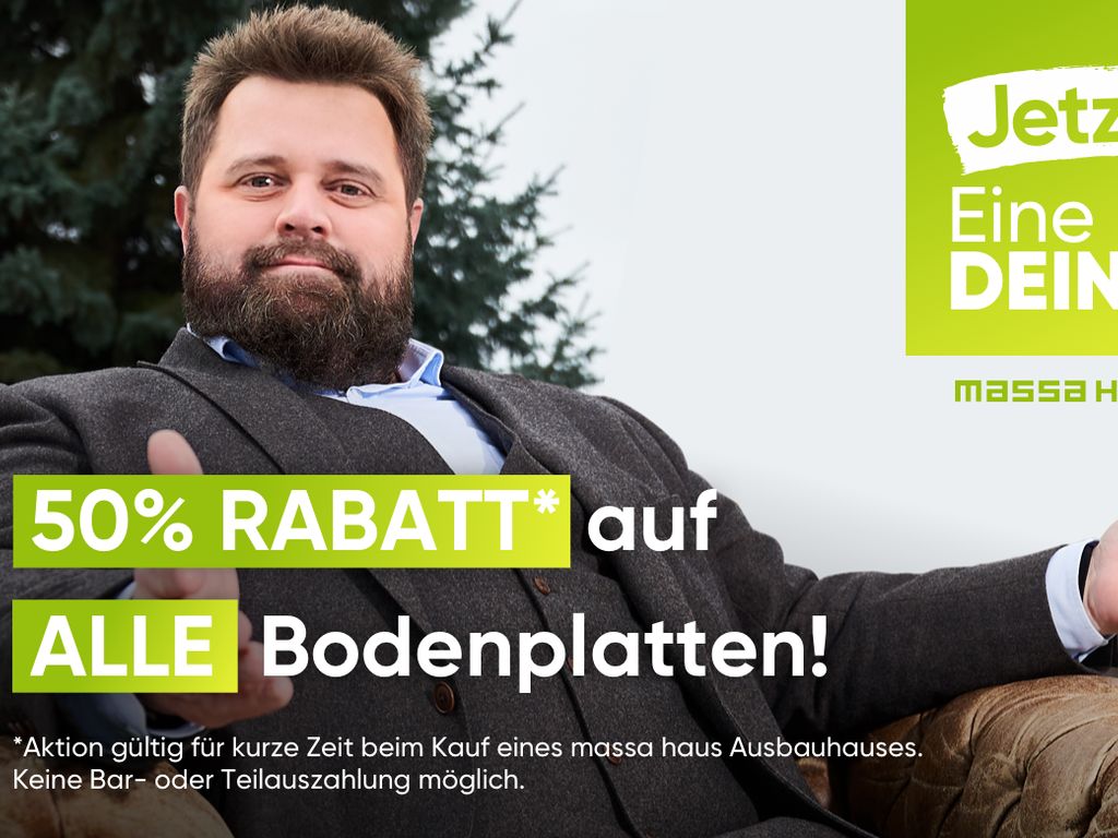 50 Rabatt auf alle Bodenplatten * schnell zugreifen*