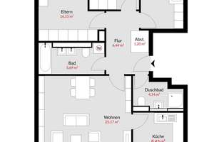 Am Hart - Hell. Ruhig. Zeitlos. - Familienwohnung mit Sonnenloggia! – Die vollständige Adresse der Immobilie erhältst du vom Anbieter., 80937 Am Hart, München – Vorschaubild 10