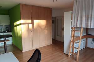 Direkt an der U2 - tolles, möbliertes Appartment – Knorrstraße 41, 80807 Milbertshofen, München – Vorschaubild 1