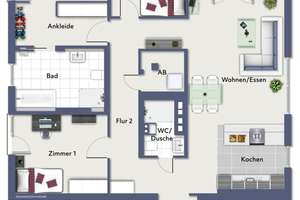 Modern*Dachterrasse*Aufzug*geräumige TG*4 Zimmer*2 Bäder – Die vollständige Adresse der Immobilie erhältst du vom Anbieter., 40237 Düsseltal, Düsseldorf – Vorschaubild 26