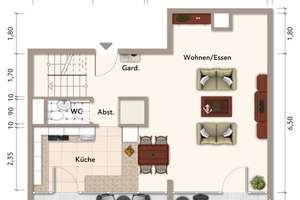 Sülz: Traumhafte Maisonette-Wohnung mit vier Balkonen und TG-Stellplatz – 50939 Sülz, Köln – Vorschaubild 30