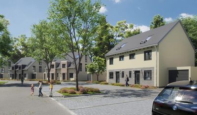 Familienfreundliche Doppelhaushälfte inklusive Einbauküche, Keller und ausgebautem Dachstudio