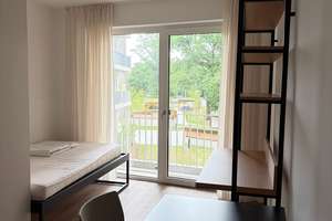 Einzimmer-Apartment mit Balkon, Aufzug & Tiefgarage in Erlangen – Paul-Gossen-Straße 117a, 91052 Rathenau, Erlangen – Vorschaubild 2