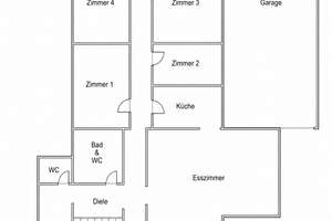 Große 6-Zimmer-Erdgeschosswohnung mit Terrasse und eigenem Gartenanteil – Die vollständige Adresse der Immobilie erhältst du vom Anbieter., 38442 Ehmen, Wolfsburg – Vorschaubild 18
