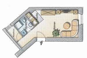 Modernes Apartment +++ ruhige City-Lage +++ Einbauküche +++ Abstellraum +++ renoviert – Lameystraße 4, 75173 Südweststadt, Pforzheim – Vorschaubild 10