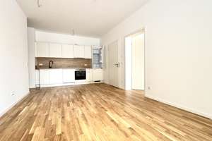 2-Zimmer-Wohnung im Erstbezug mit EBK, Duschbad und Terrasse