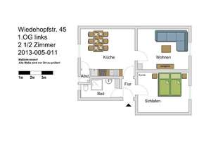 Preiswerte Singlewohnung im Grünen! – Wiedehopfstraße 45, 45892 Resser Mark, Gelsenkirchen – Vorschaubild 6