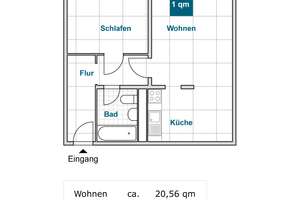 Ansprechende 2-Zimmer-Wohnung. – Herzberger Str. 12, 1239 Prohlis-Nord, Dresden – Vorschaubild 2