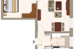 Villa im Zooviertel bietet ruhiges Wohnen im 1. OG mit neuem Duschbad, Parkett, EBK, gr. Südblk + TG – Bristoler Str. 0, 30175 Zoo, Hannover – Vorschaubild 11