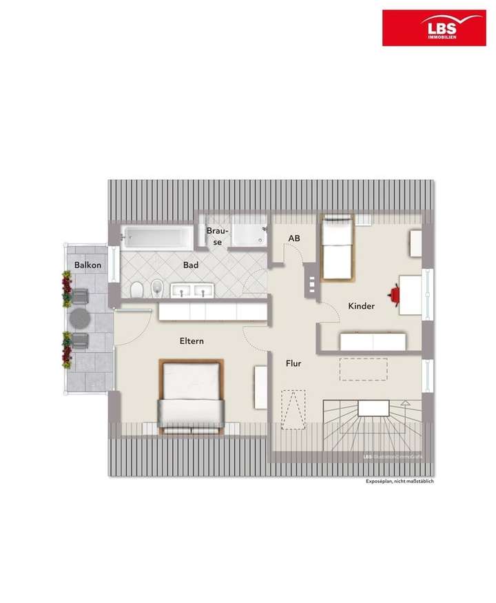 Grundriss Obergeschoss