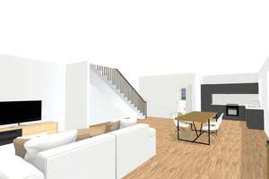 Neubau Reiheneckhaus in Waal mit 6 Zimmern und ca. 122 m² Wohnfläche – Achstraße 32, 86875 Waal – Vorschaubild 3