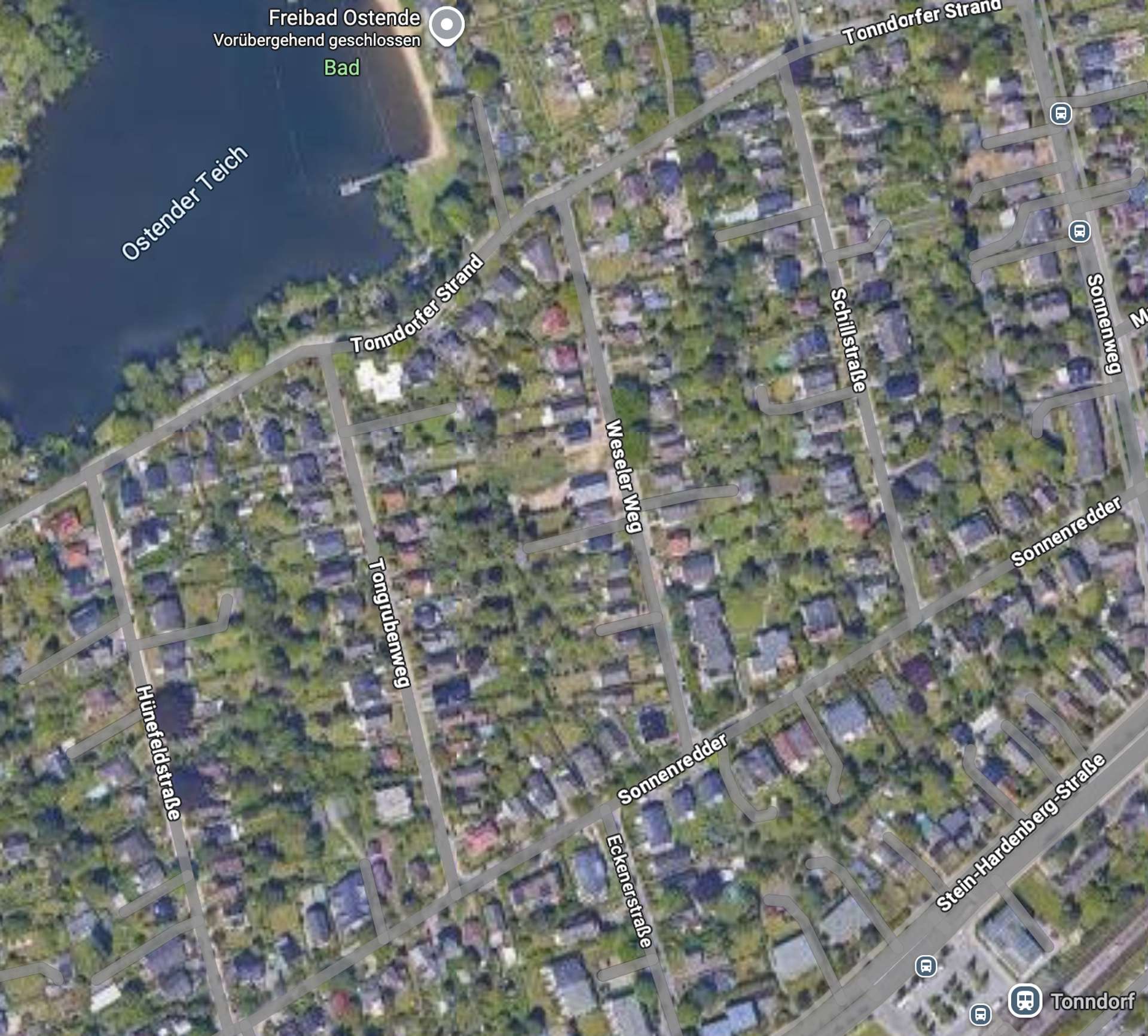 Grundstück mit Baugenehmigung und Altbestand in Tonndorf, Hamburg – Bild 1