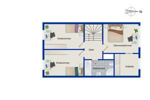 Ihr neues Zuhause: Gepflegtes RMH mit Gartenidylle und Ausbaupotenzial in Nürnberg-Weiherhaus – Die vollständige Adresse der Immobilie erhältst du vom Anbieter., 90455 Kornburg, Worzeldorf, Nürnberg – Vorschaubild 16